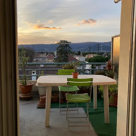 Appartement Grand Lumineux Avec Vue Sur L'ardeche Montélimar